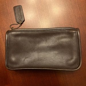 Coach Vintage Cosmetic Bag used condition